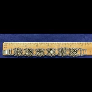 Brighton black/gold silver bracelet.